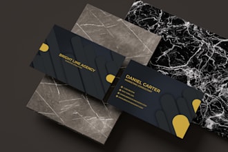 design professional modern business card