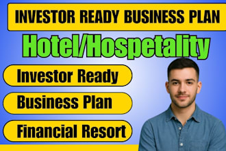 write a professional investor ready business plan for hotel restaurant boutique