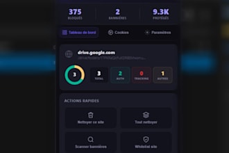 develop a custom browser extension
