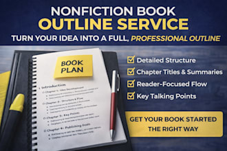 create a detailed outline for your nonfiction book