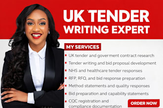 do UK healthcare, nhs and supported living tenders and cqc compliance document