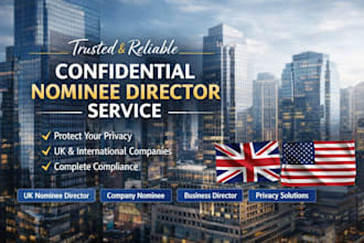 offer confidential and reliable nominee director service