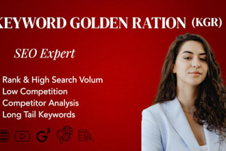 do kgr keyword research for low competition SEO ranking