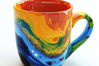 create a mug or coffee mug design