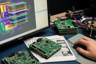 design multilayer pcb for electrical ,electronic projects with kicad and gerber