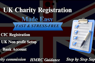 handle UK charity registration cio cic charity commission uk ltd