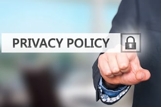 write your privacy policy and more