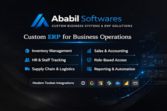 design a custom inventory, warehouse, or stock management system