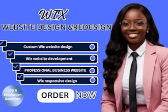 wix website design  wix website redesign wix website development wix website
