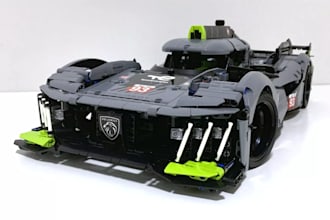 do custom 3d lego car moc , lego miniature, lego house, xml part list
