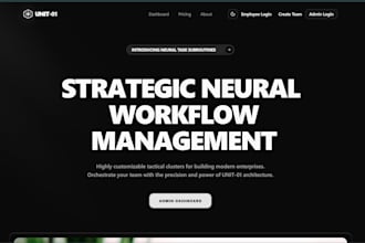 build landing page in your react or nextjs application