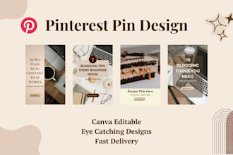 design aesthetic pinterest pin designs using canva
