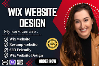 build or rebuild wix website design wix website development wix landing page