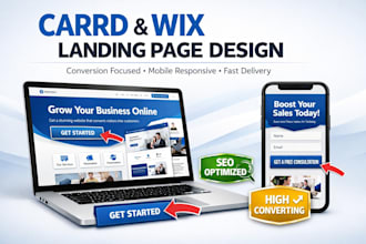 design carrd website carrd landing page carrd co wix landing page redesign