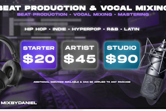 produce a custom beat or instrumental for your music