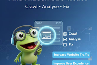 a screaming frog technical SEO audit for your website