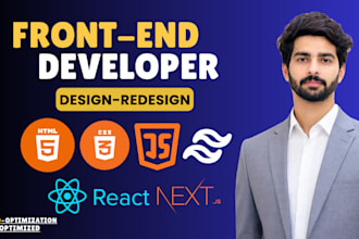 be your front end developer or custom web developer