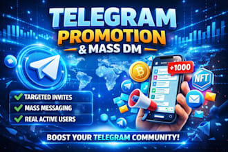 invite targeted members to your telegram group, channel