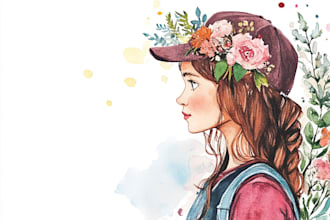 draw a watercolor illustration