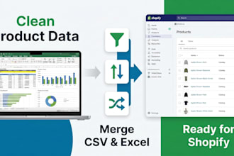 convert your vendor file into a shopify,ready CSV