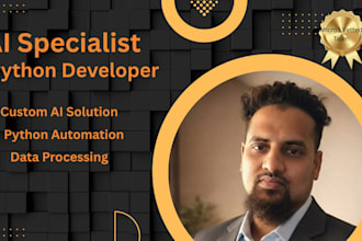 develop custom ai applications and python automation scripts
