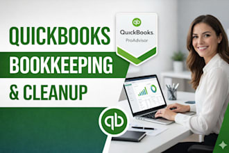 do quickbooks online setup and cleanup