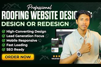 build build a high converting roofing website for your business