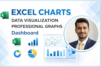create charts, graphs, pivot table and report in excel
