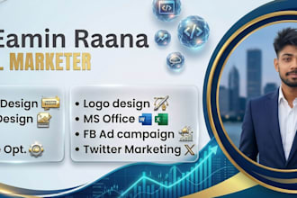 provide professional SEO, fb ads, and creative banner design services