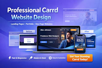 design carrd website carrd landing page carrd website redesign