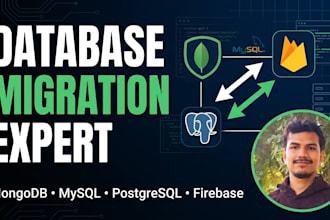 migrate your database safely between mongodb, mysql, postgresql and firebase