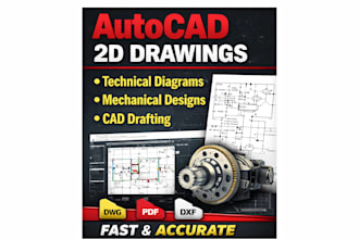 create professional 2d mechanical drawings in autocad