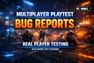 playtest your multiplayer game