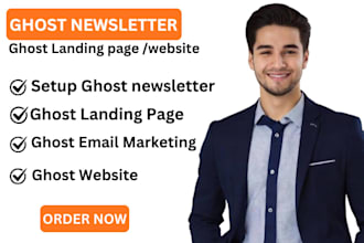 setup ghost newsletter ghost customization ghost cms email marketing