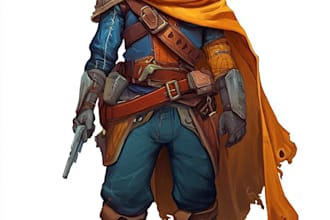 draw 2d game character
