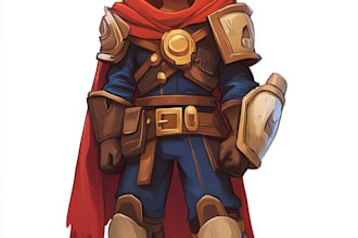 draw 2d game character