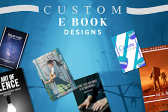 create custom e book designs for you
