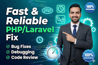 fix PHP errors, laravel bugs, and website issues fast