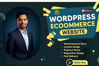 build a modern wordpress ecommerce website with woocommerce store