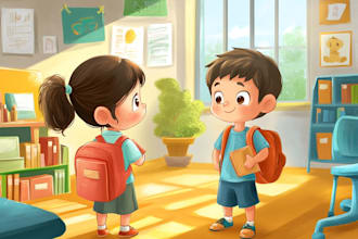 do children book illustration