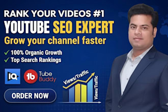 boost youtube video ranking, views and organic growth with smart SEO