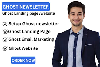 setup ghost automation ghost customization ghost cms newsletter