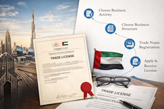 help you setup your business and register trade license in dubai uae