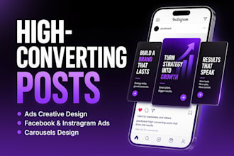 design engaging social media carousels and facebook ads