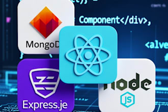 develop custom mern stack app with al integration clean code