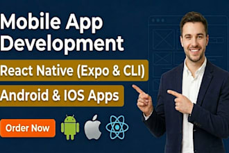 be your expert react native mobile app developer