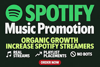 spotify album promotion, spotify music promotion