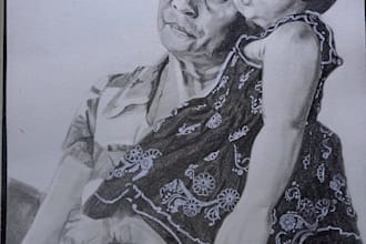 draw realistic pencil portraits, sketch from photos