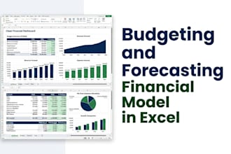 build budgeting and forecasting financial model in excel