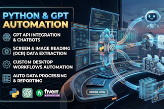 create custom python automation bots with gpt